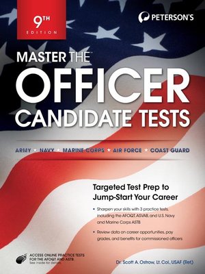 cover image of Master the Officer Candidate Tests